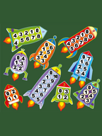 Magnetic Set: «Rocket Numbers»