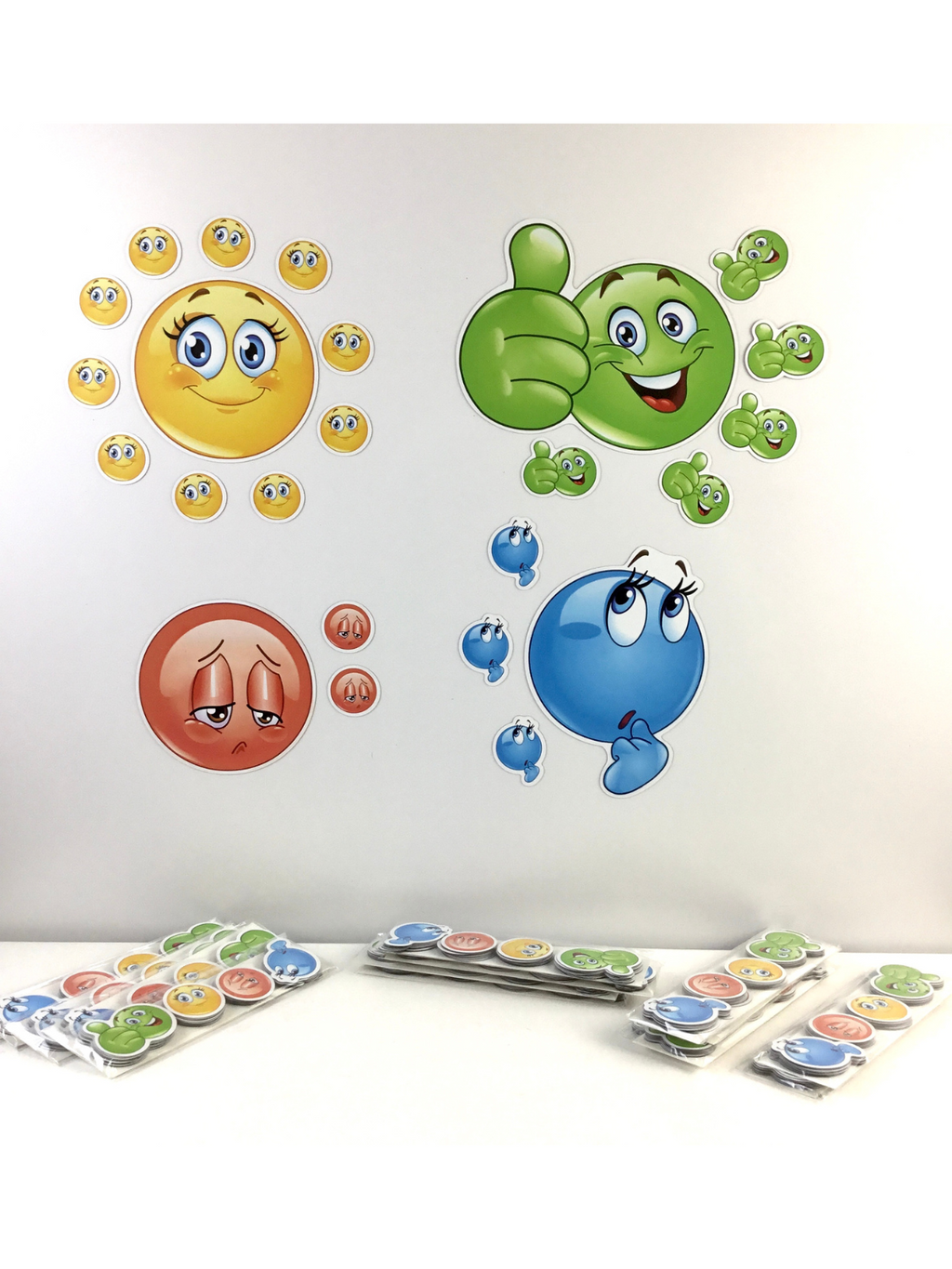 Magnetic Card Set «Reflection Smileys»