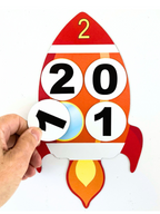 Magnetic Set: «Rocket Numbers»