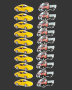 Magnetic Counting Set «Cars»