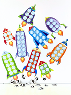 Magnetic Set: «Rocket Numbers»