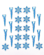 Magnetic Counting Set «Snowflakes & Icicles»