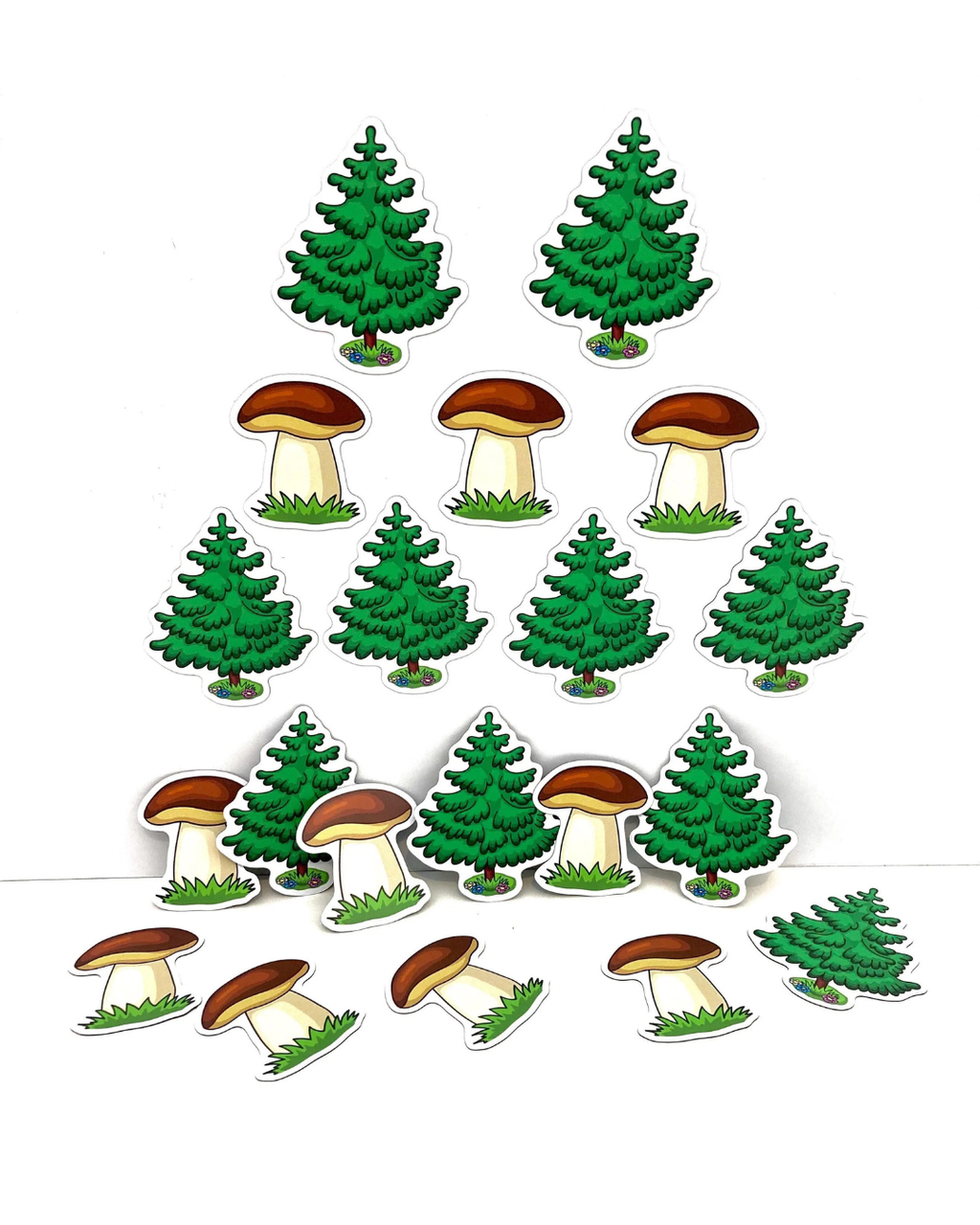 Magnetic Counting Set «Mushroom Forest»