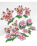 Magnetic Counting Set «Butterflies & Flowers»