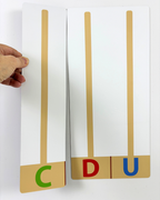 Magnetic Set «Vertical Place Value Abacus»