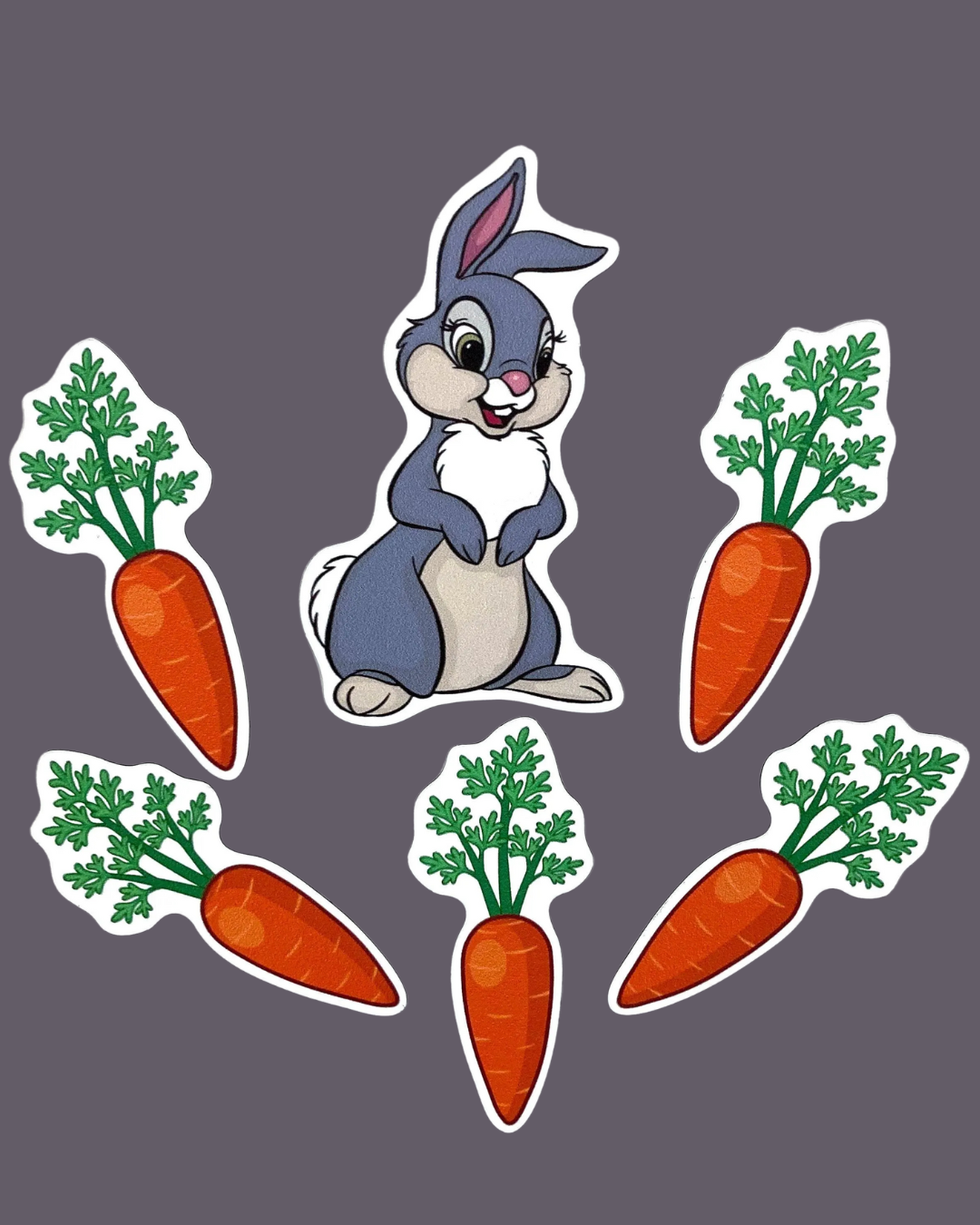 Magnetic Counting Set «Bunnies & Carrots»