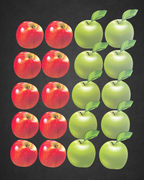 Magnetic Counting Set «Apples»