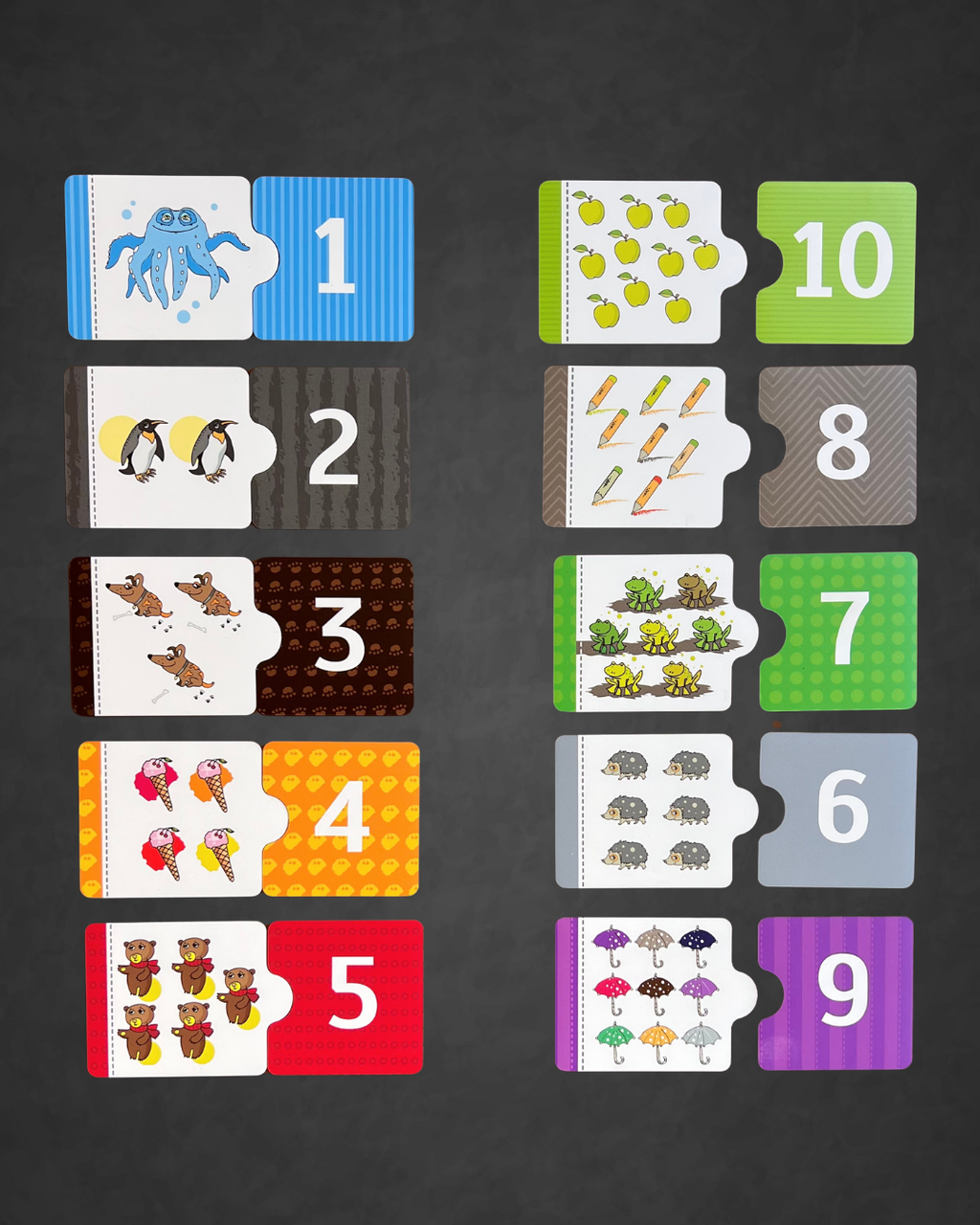 Magnetic Card Set «Count & Match»