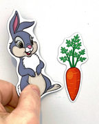 Magnetic Counting Set «Bunnies & Carrots»