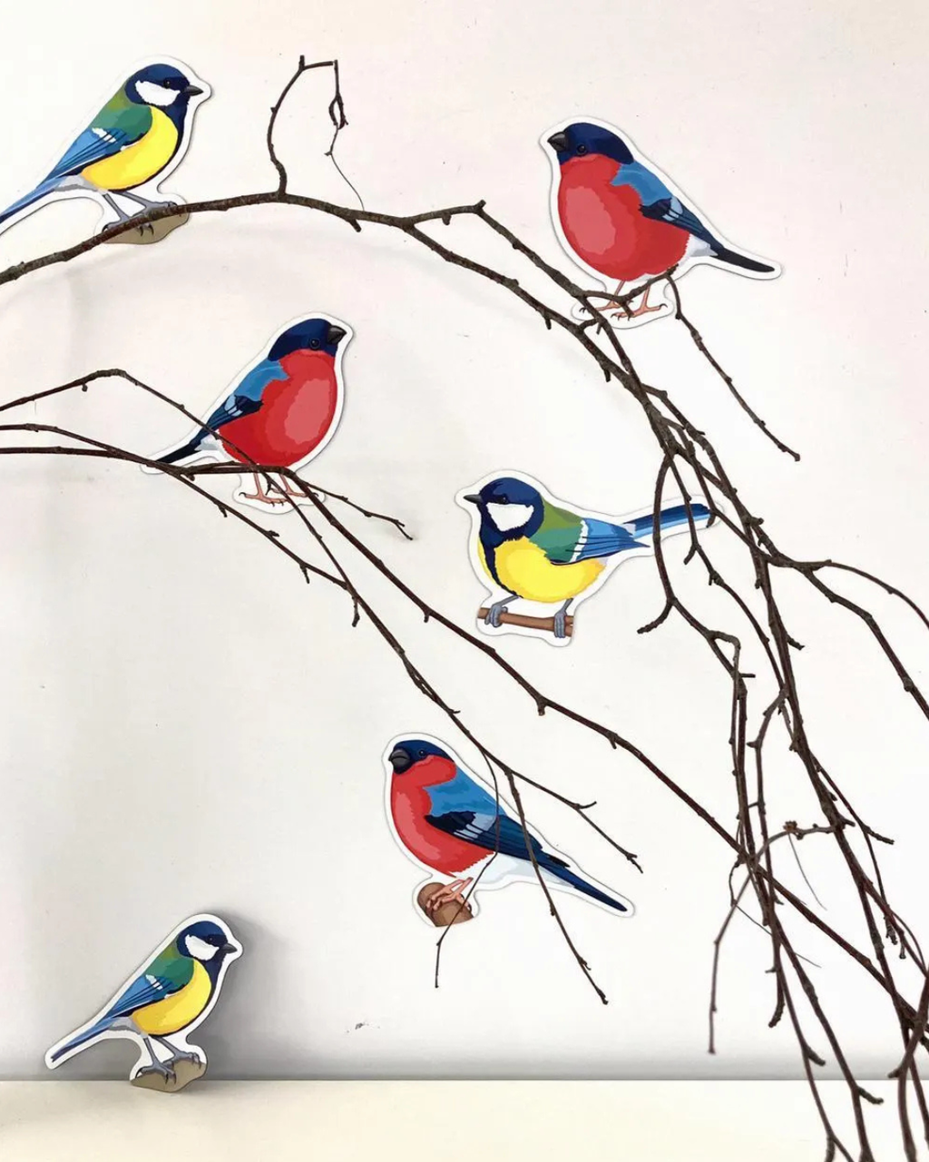 Magnetic Counting Set «Birds»