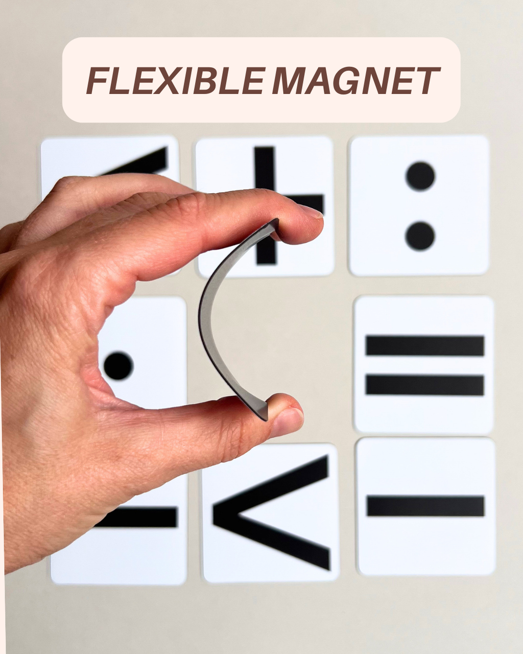 Magnetic Card Set «Math Symbols»