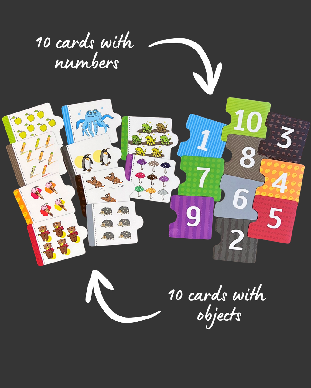 Magnetic Card Set «Count & Match»