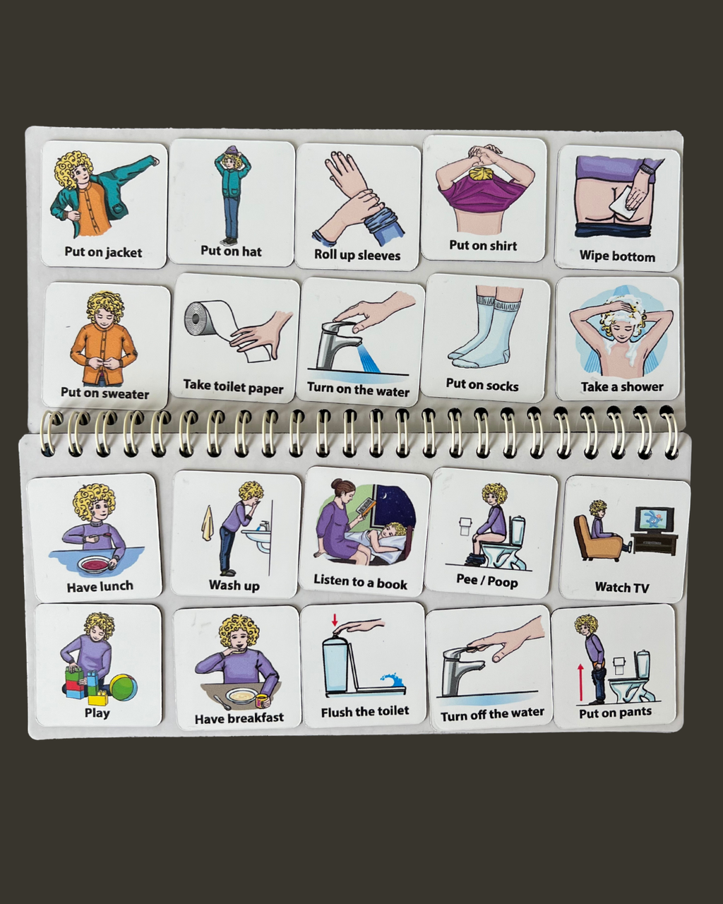 Magnetic Routine Book «Visual Schedule»