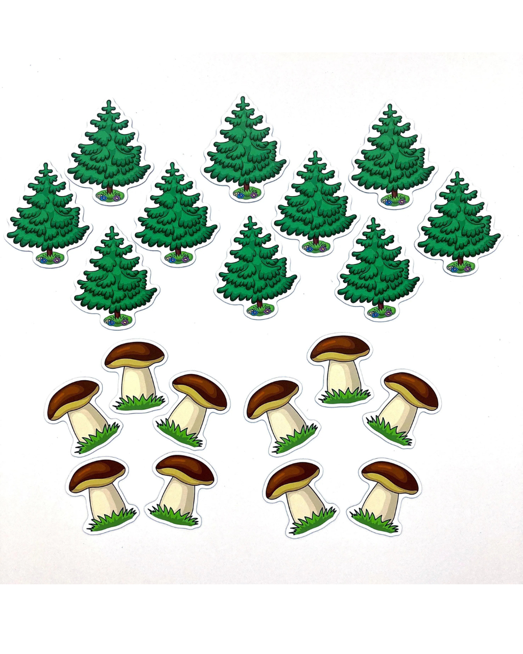 Magnetic Counting Set «Mushroom Forest»