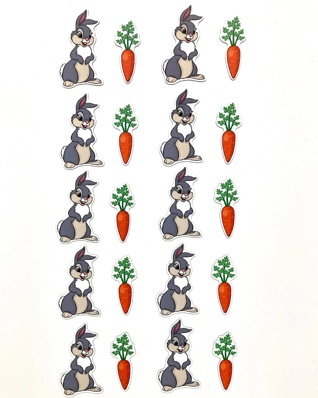 Magnetic Counting Set «Bunnies & Carrots»
