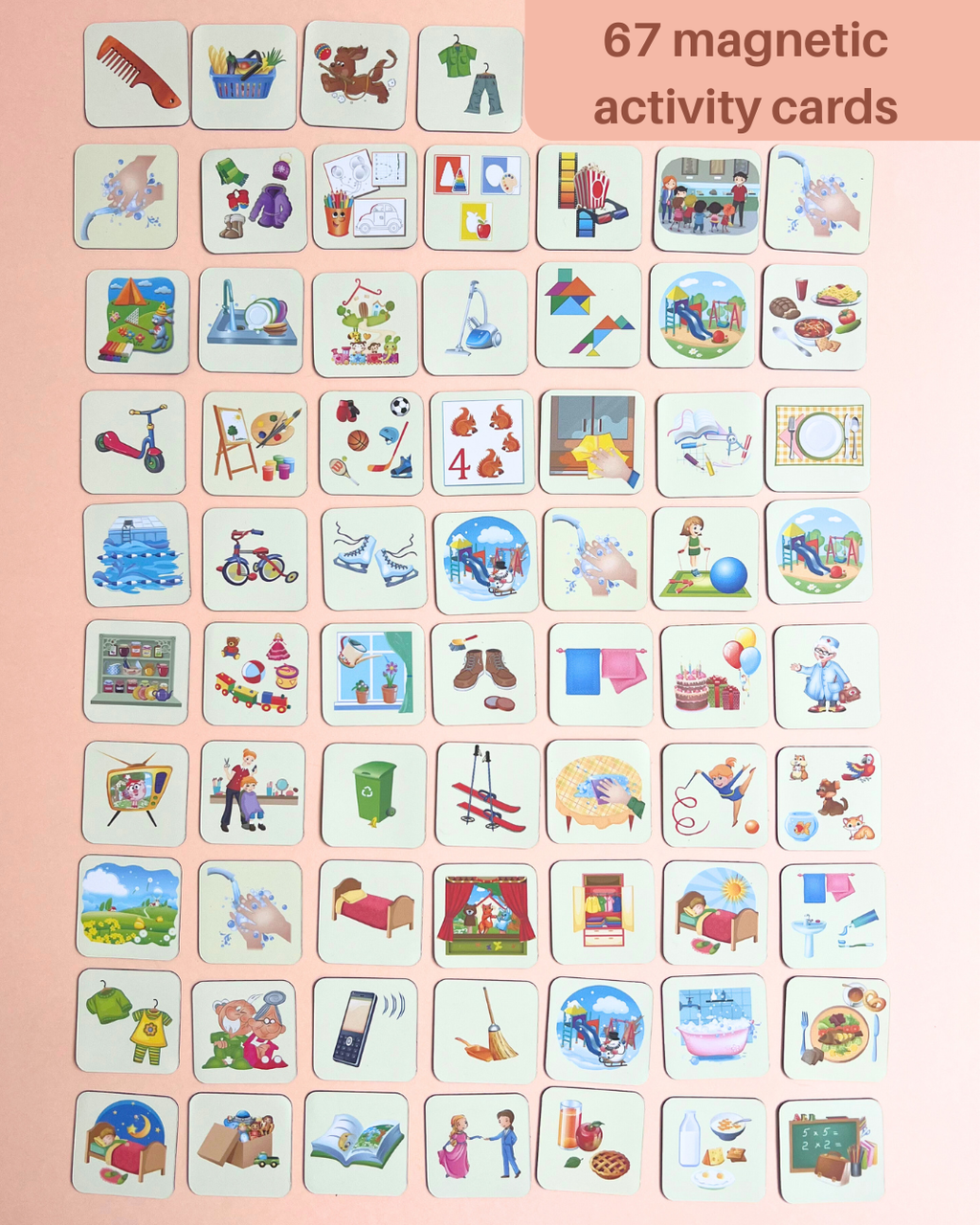 Magnetic Daily Routine Planner «My Day»