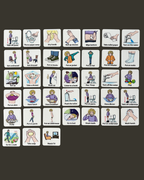 Magnetic Routine Book «Visual Schedule»