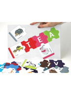 Magnetic Card Set «English Alphabet Puzzle – Extension Set»