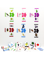 Magnetic Card Set «English Alphabet Puzzle – Extension Set»