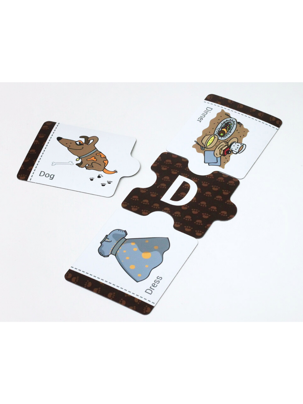 Magnetic Card Set «English Alphabet Puzzle – Extension Set»