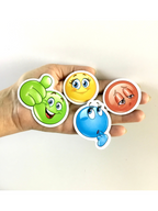 Magnetic Card Set «Reflection Smileys»