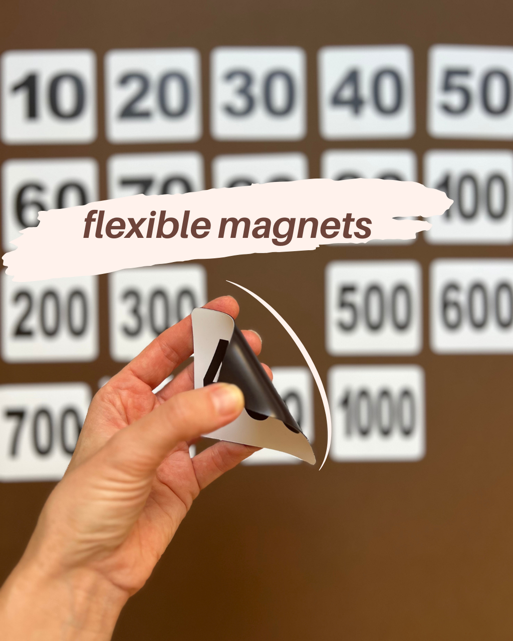 Magnetic Card Set «Round Numbers»