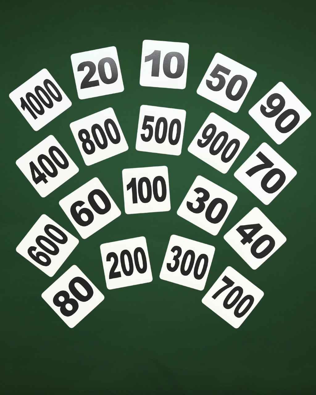 Magnetic Card Set «Round Numbers»