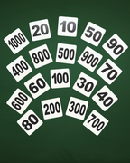 Magnetic Card Set «Round Numbers»