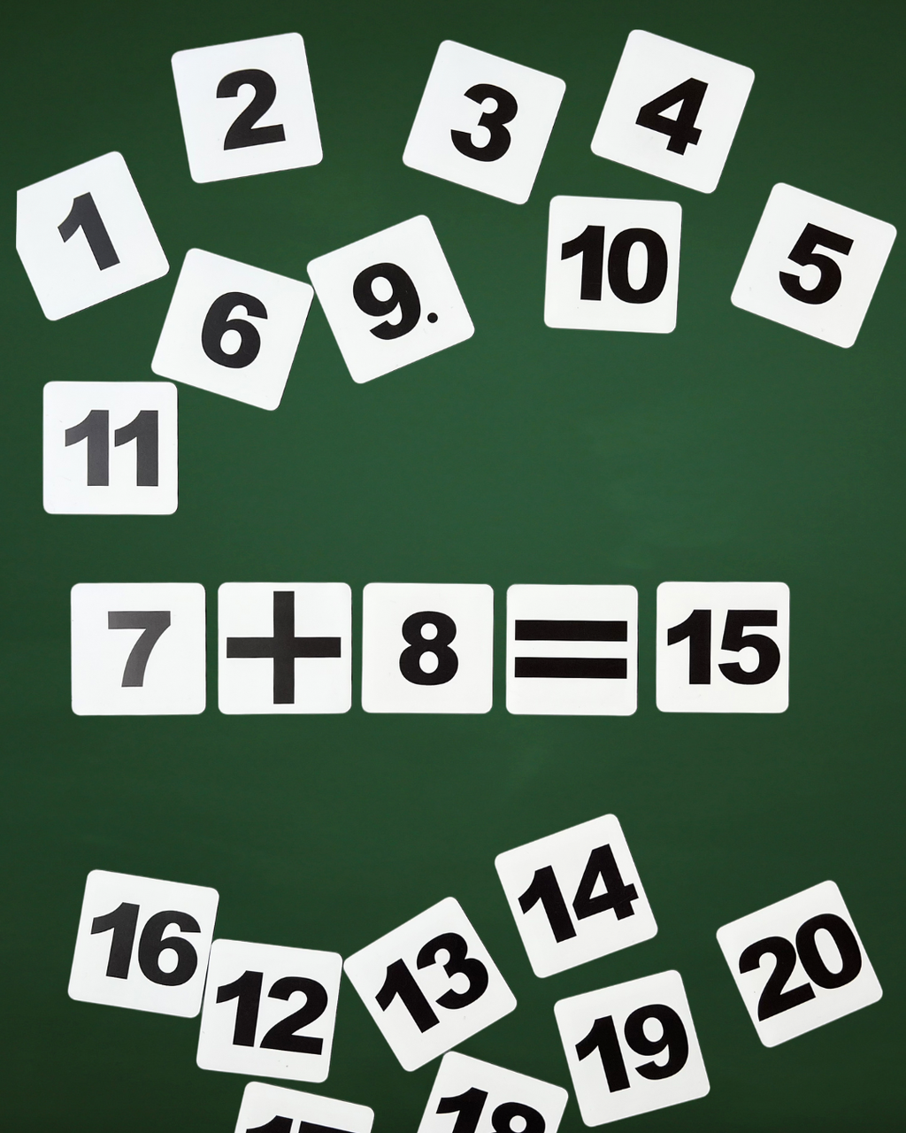 Magnetic Card Set «Numbers 1–20»