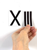 Magnetic card set «Roman numerals»