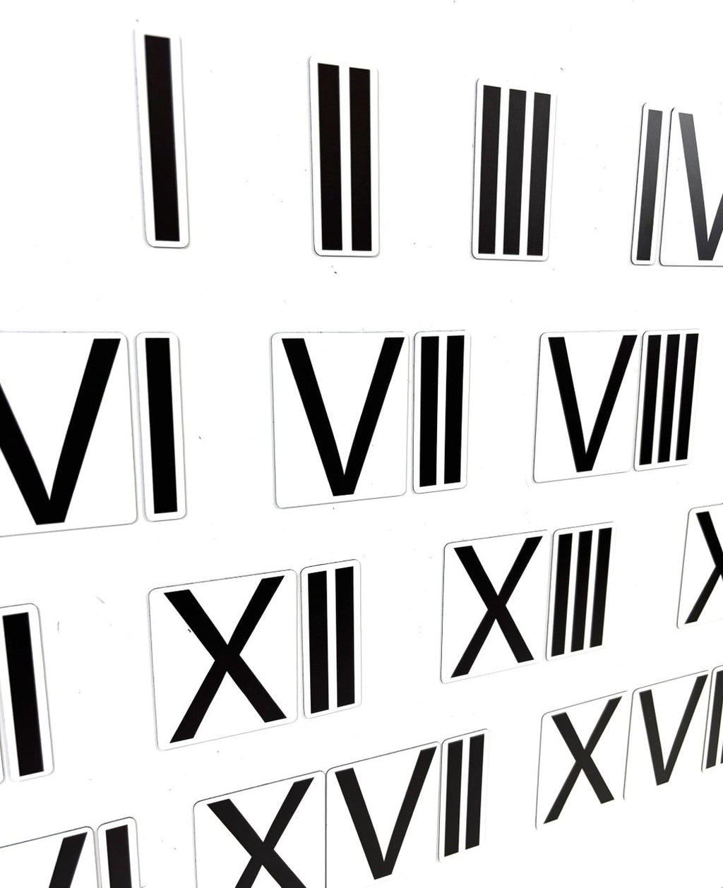 Magnetic card set «Roman numerals»