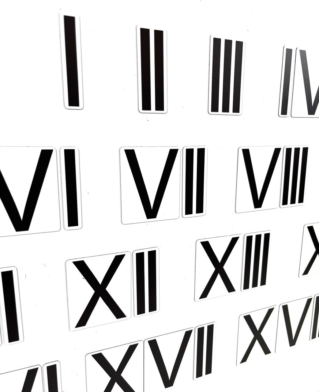 Magnetic card set «Roman numerals»