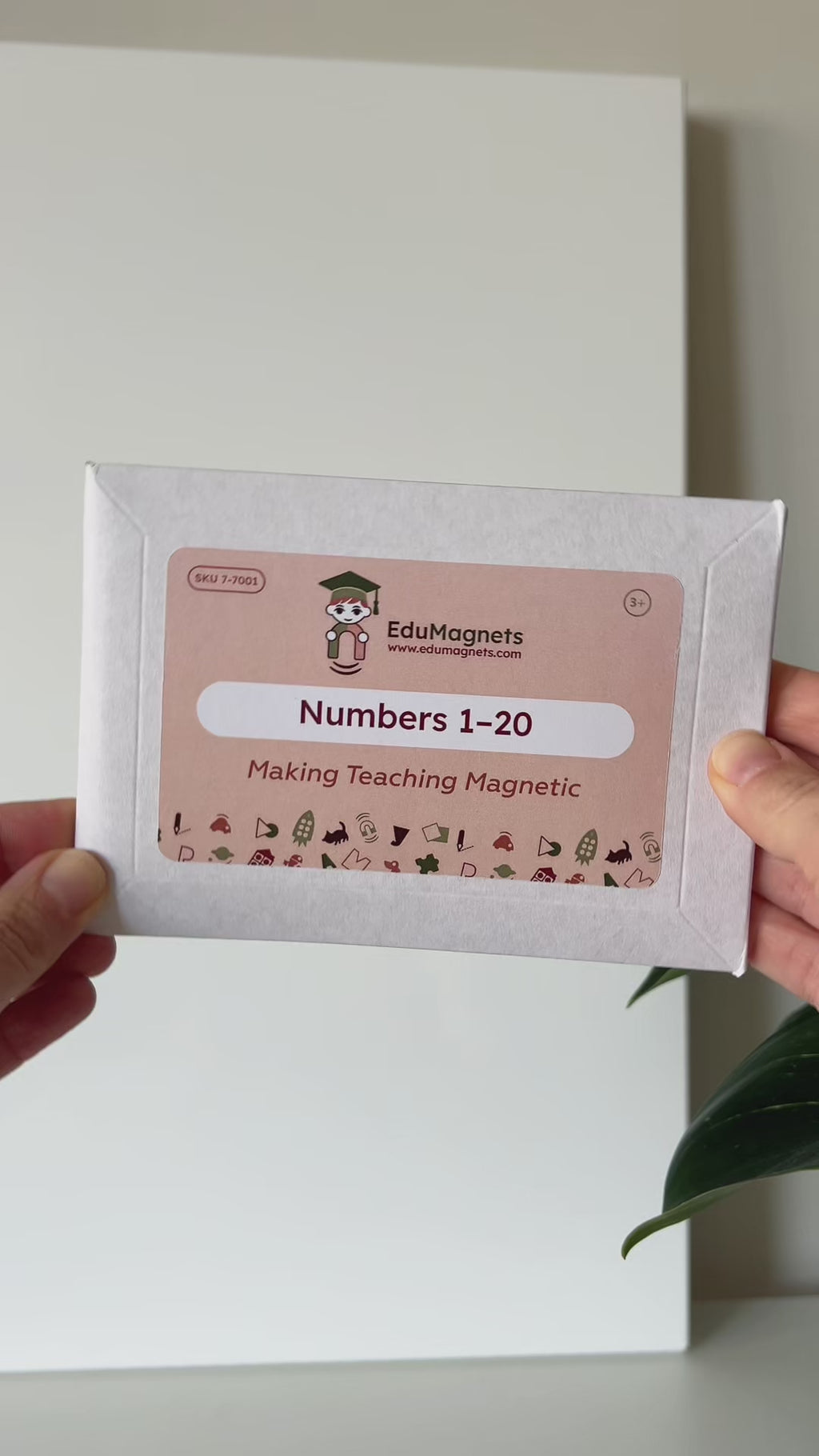 Magnetic Card Set «Numbers 1–20»