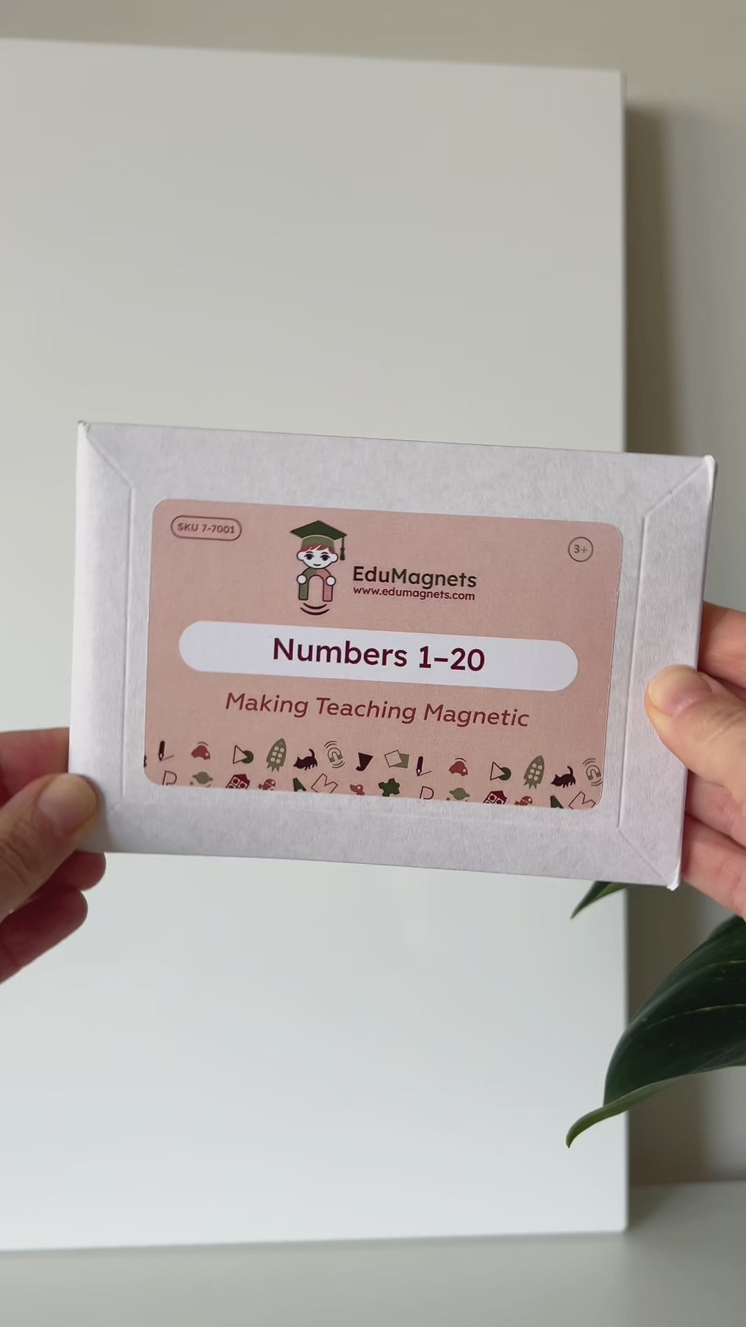 Magnetic Card Set «Numbers 1–20»