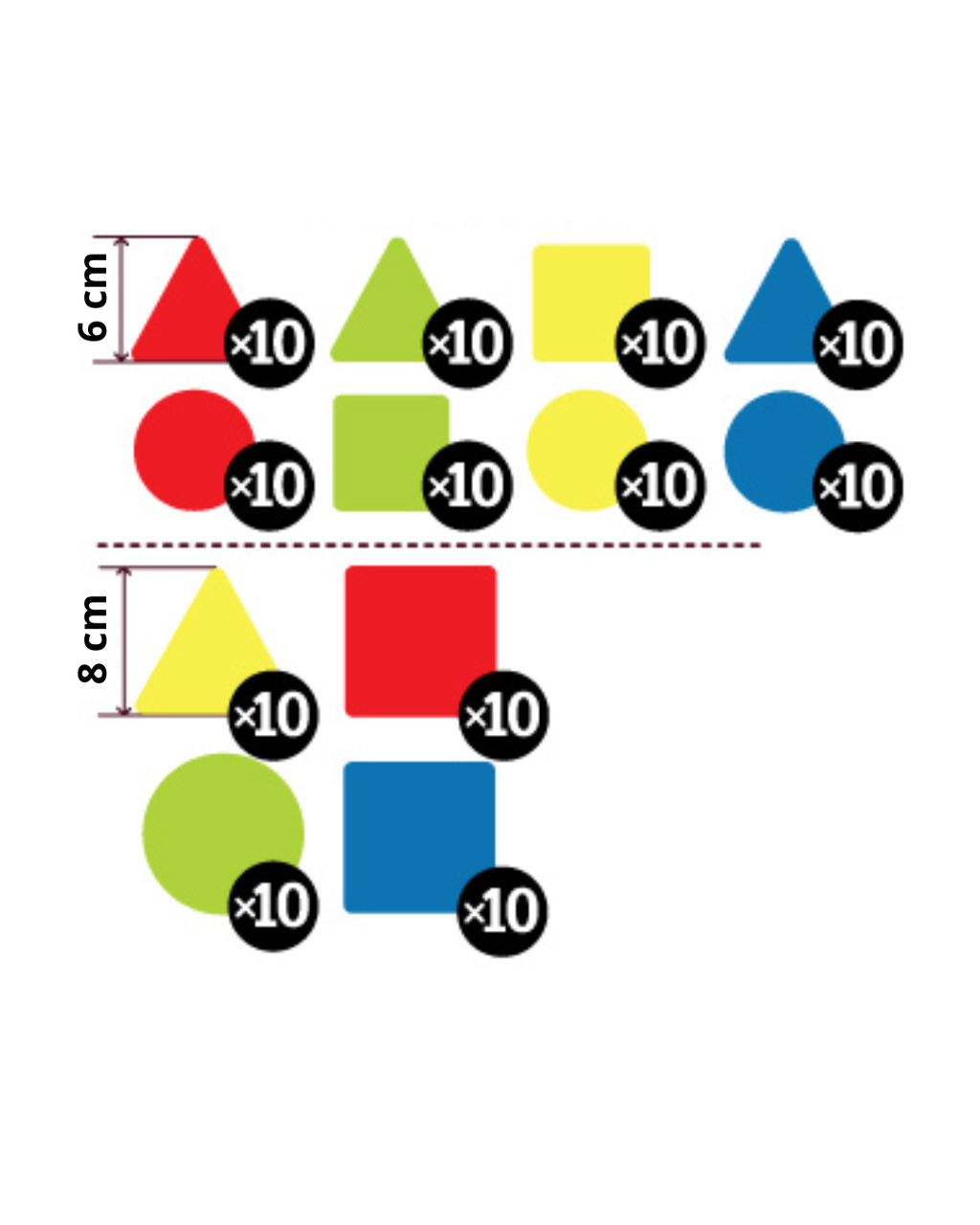 Magnetic Card Set «Geometric Shapes»